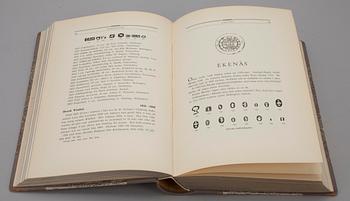 BOK, "Guld- och silversmeder i Finland 1373-1873" av Tyra Borg, Helsingfors 1935.