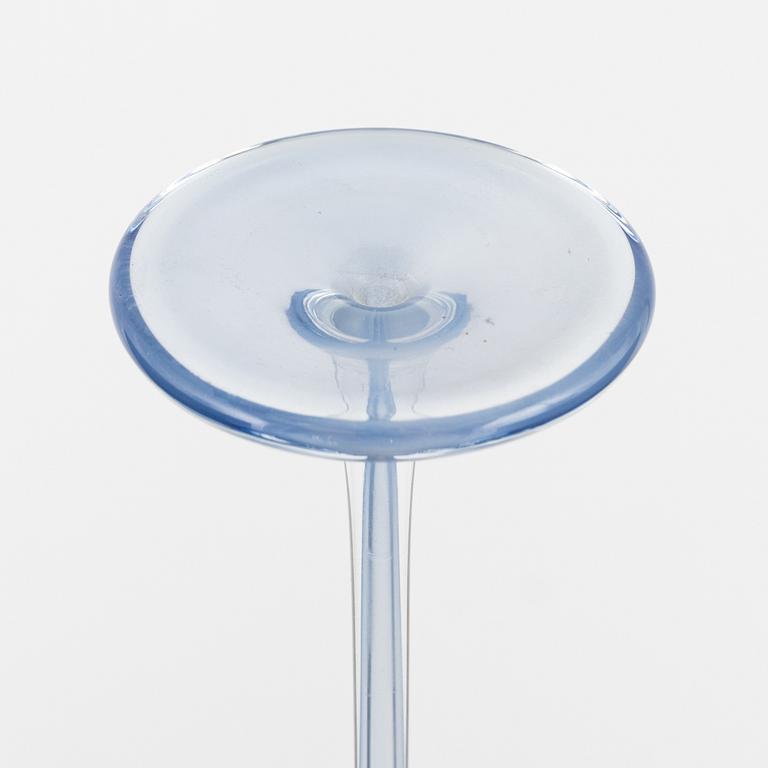 Nils Landberg, a glass vase, Orrefors, 1961.