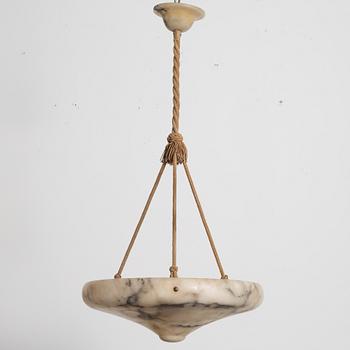 Takampel, alabaster, 1920-tal.