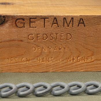 Hans J. Wegner, soffa "GE236" för Getama, Gedsted, Danmark 1900-talets senare del.