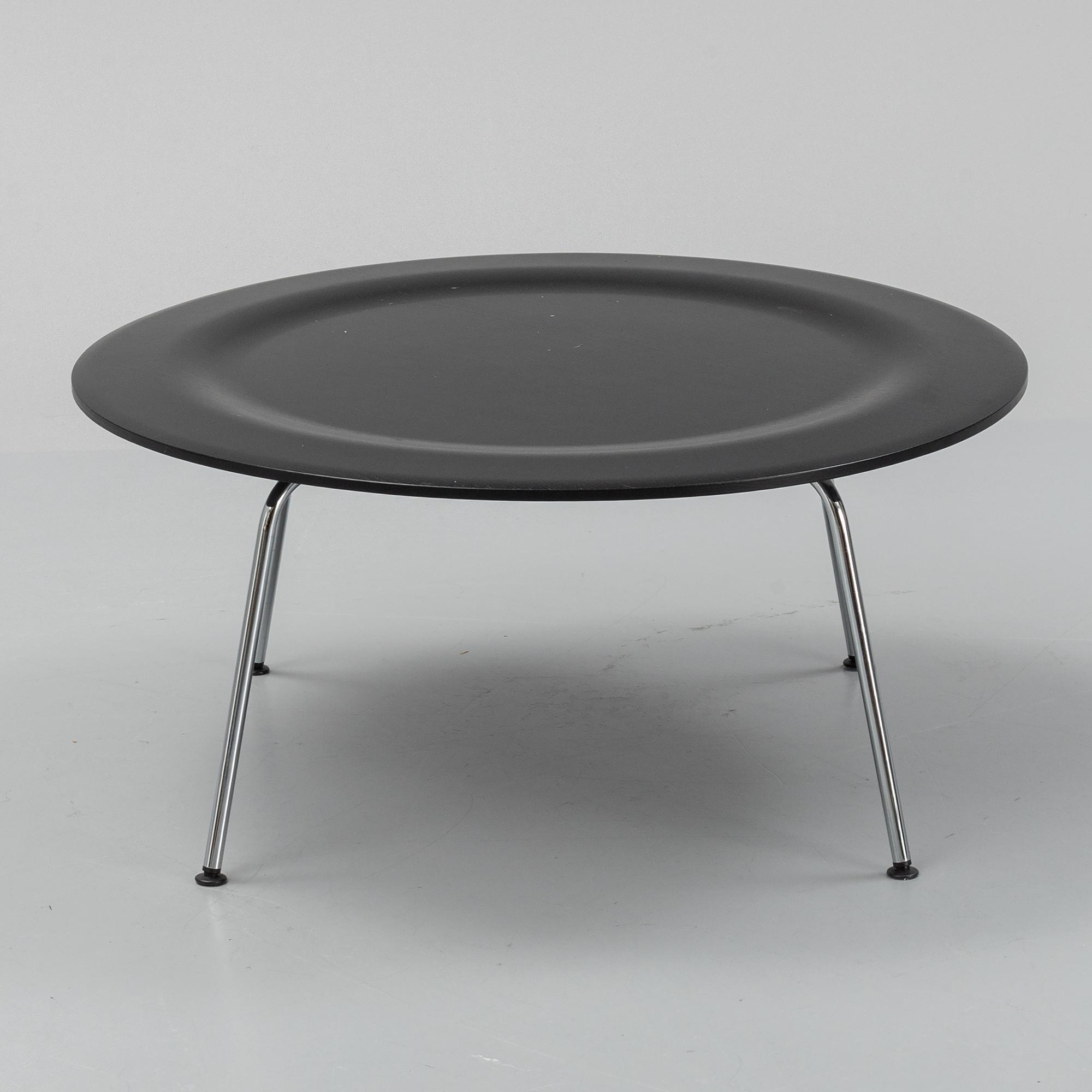 Charles and Ray Eames, a 'CTM' coffee table, Vitra 2011.