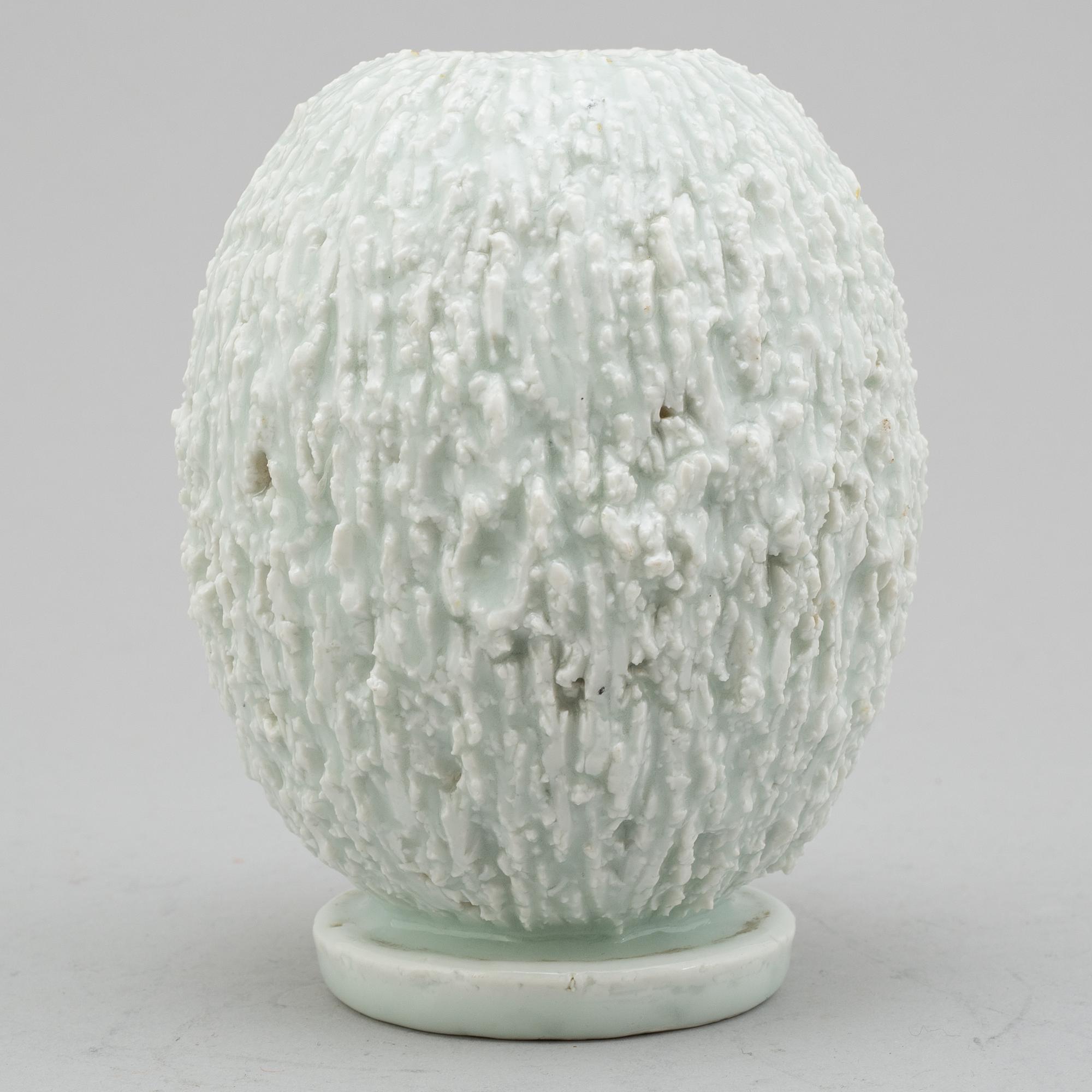 A second half of the 20th century stoneware vas by Gunnar Nylund, Rörstrand.