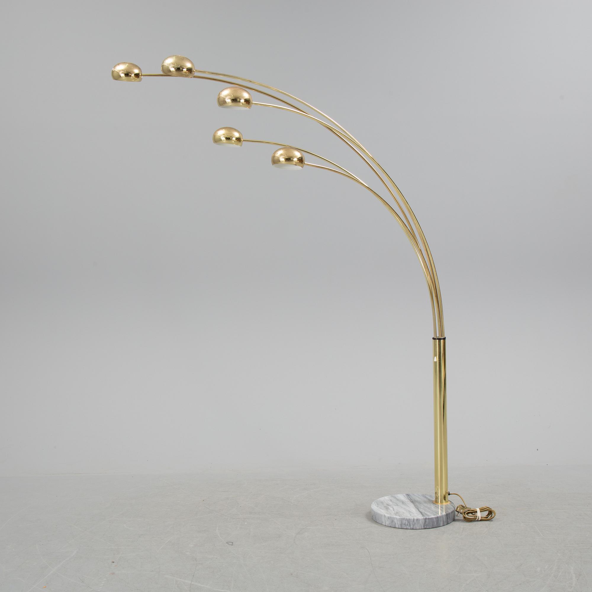 A 1970s/1980s floor lamp by Cottex.