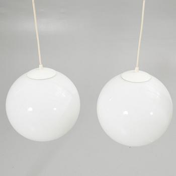 Pendant lamps, a pair, 20th century.