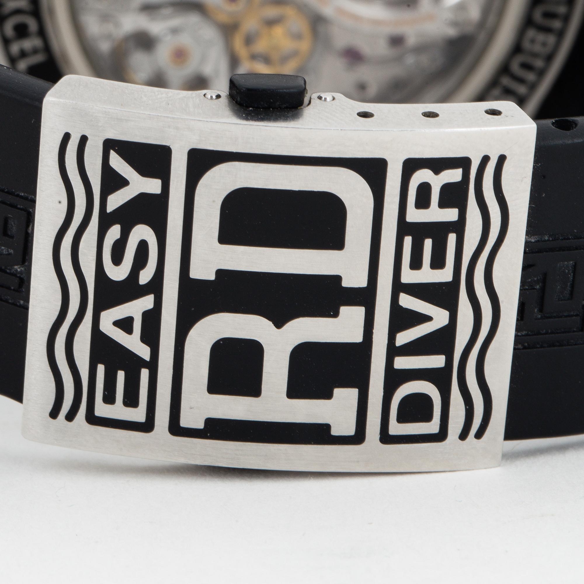 ROGER DUBUIS, Easy Diver, Chronoexcel, wristwatch, chronograph, 46 mm.