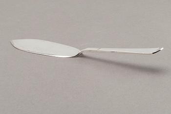 A 20th century silver cake server mark of W Nilsson Lund 1945, weight ca 77 gr.