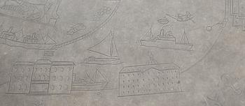 JOSEF FRANK & NILS FOUGSTEDT, soffbord, Firma Svenskt Tenn, Stockholm 1960.