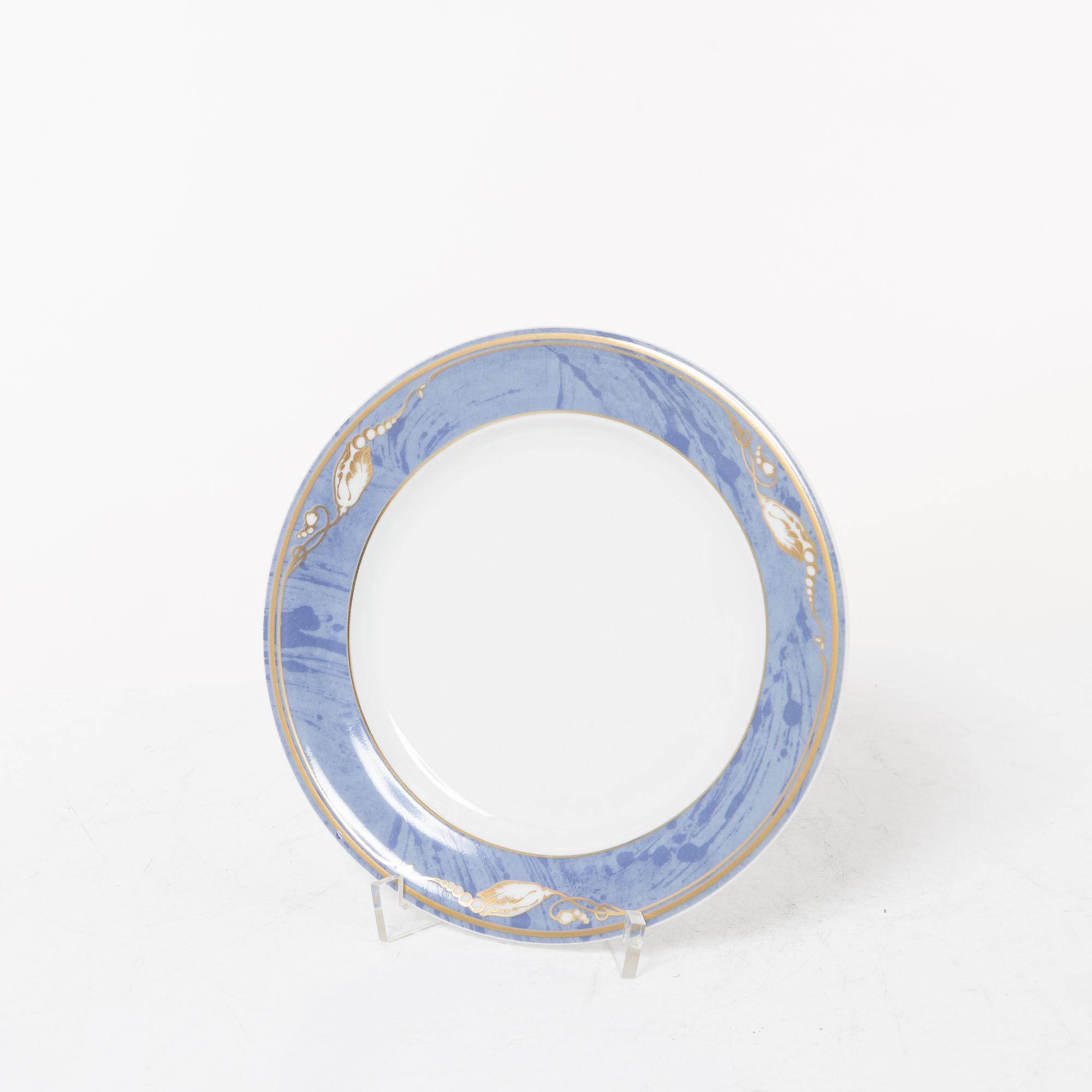 Royal Copenhagen, a 66-piece dinner and coffee service, 'Magnolia', Denmark, 1992-99.