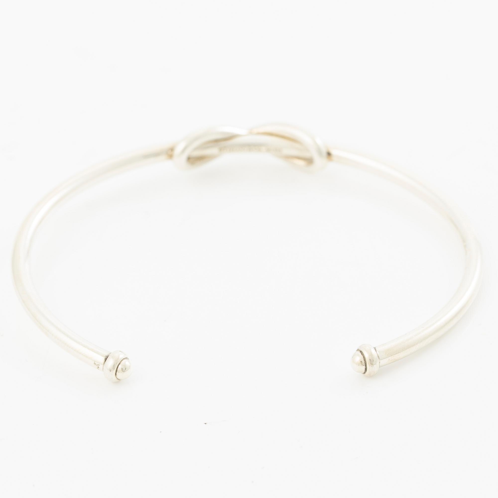 Tiffany & Co, armring, sterlingsilver, "infinity cuff".