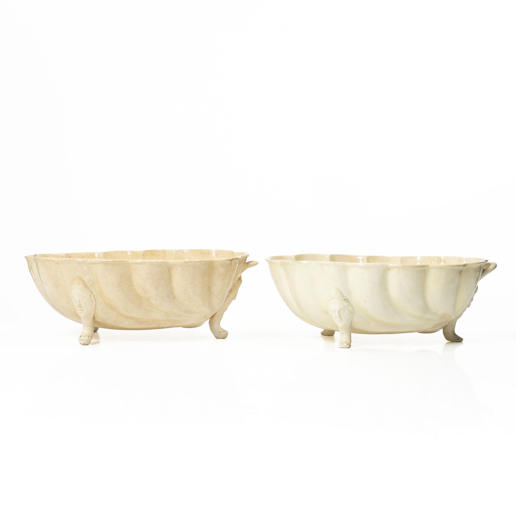 A pair of moulds, England, 19th Century.