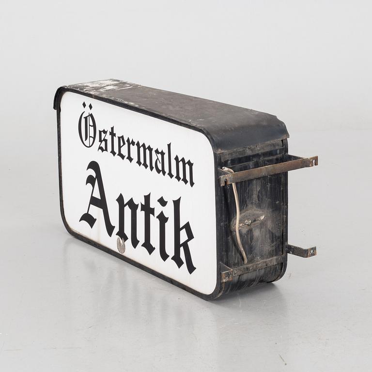 SKYLT / BUTIKSSKYLT, 1960-60-TAL.