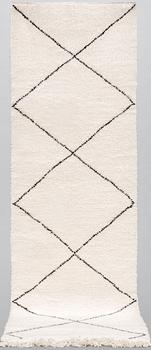 A runner, Morocco, ca 300 x 88 cm.