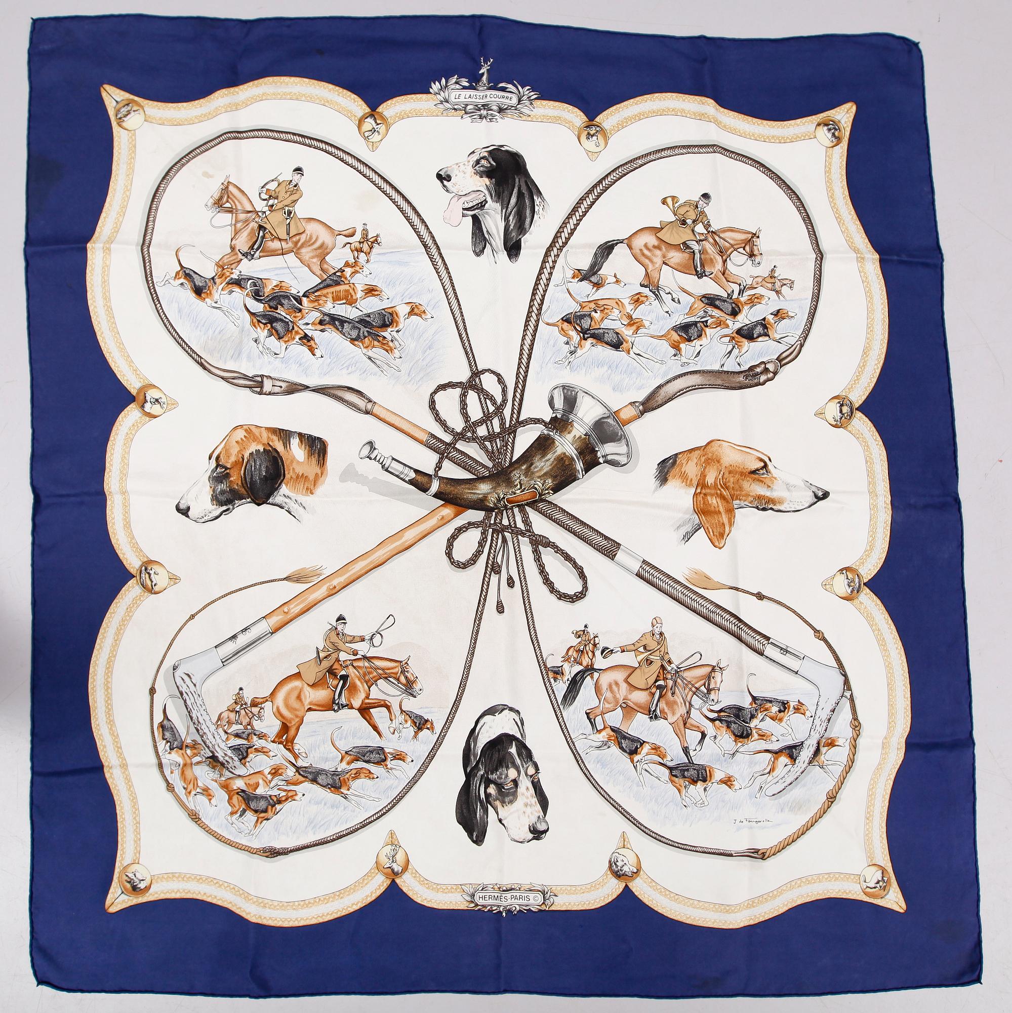 SCARF, "La laisser courre", Hermès, Paris.