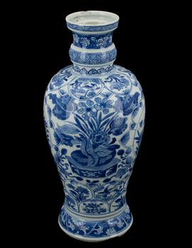 VAS, porslin, Kangxi (1662-1722), Kina.