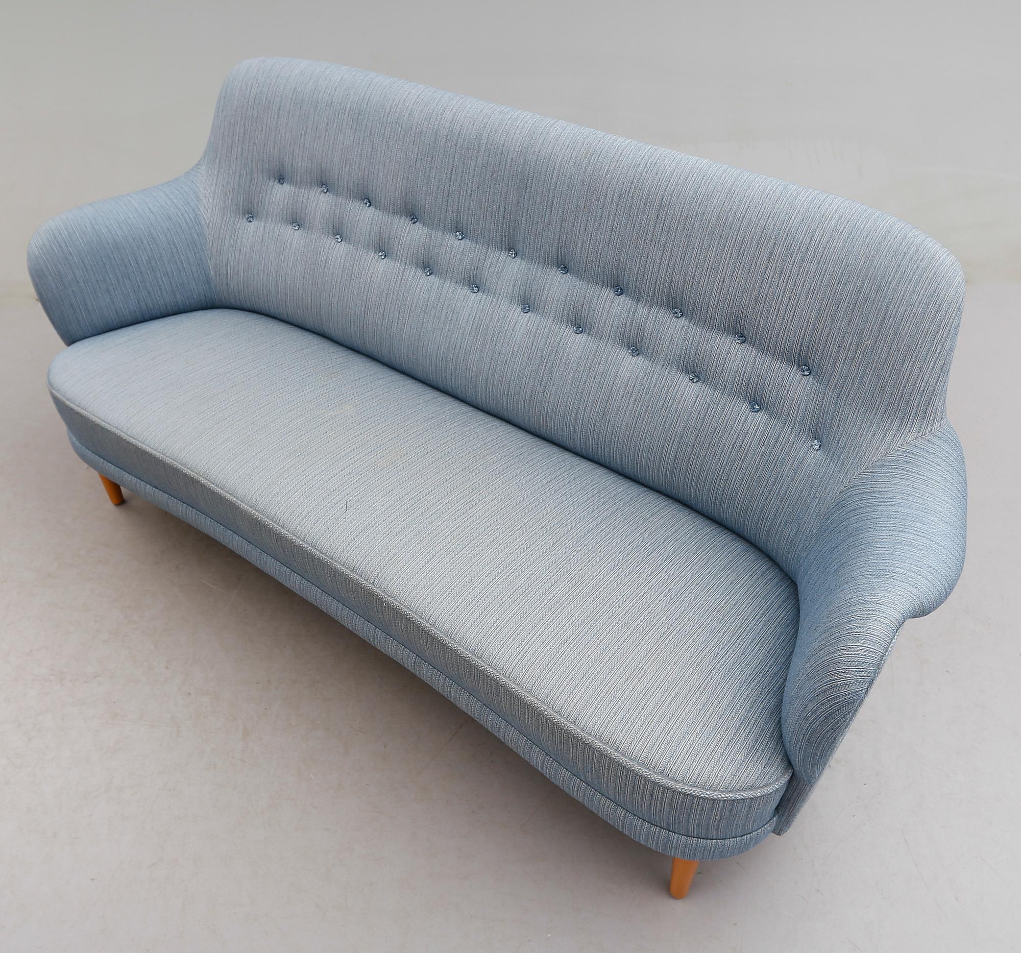 SOFFA, "Samsas", Carl Malmsten, OH Sjögren, Tranås, 1900-talets mitt.