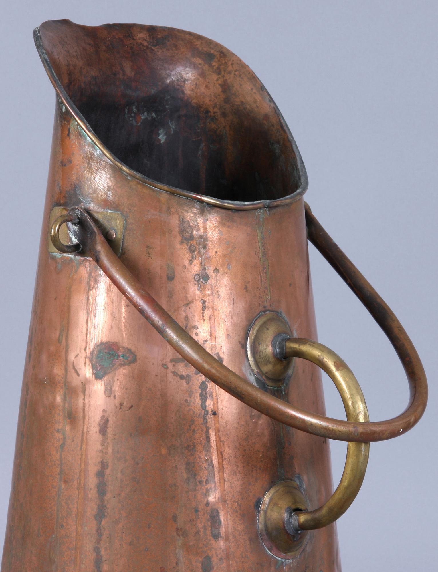 KOLBOX, koppar, 1800-tal.