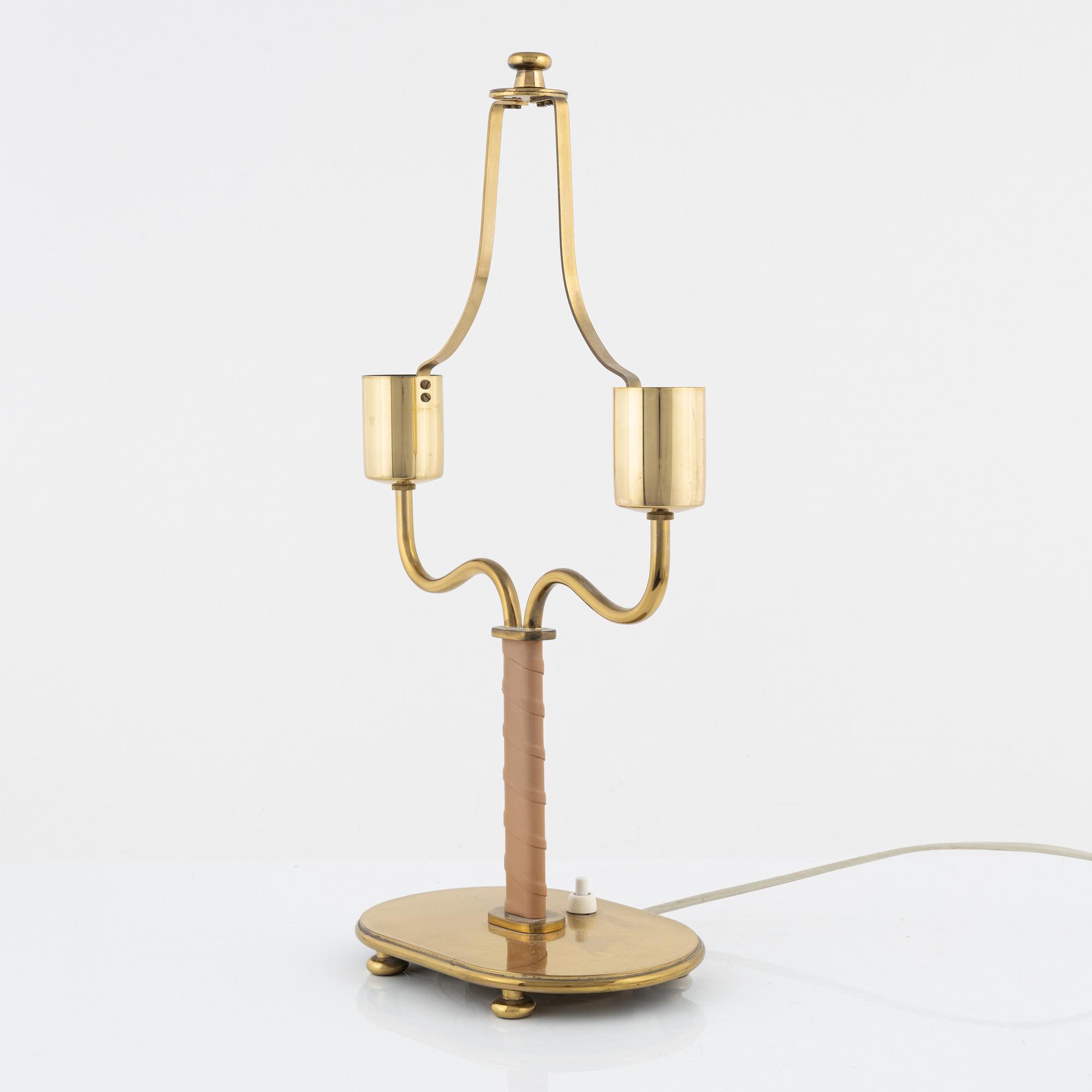 Josef Frank, a model '2388' table light, Firma Svenskt Tenn.