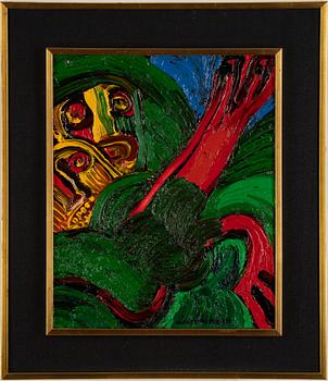 Bengt Lindström, oil on canvas, signed.