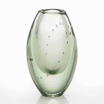 Gunnel Nyman, maljakko, "Helminauha", signeerattu G. Nyman, Nuutajärvi Notsjö -54.