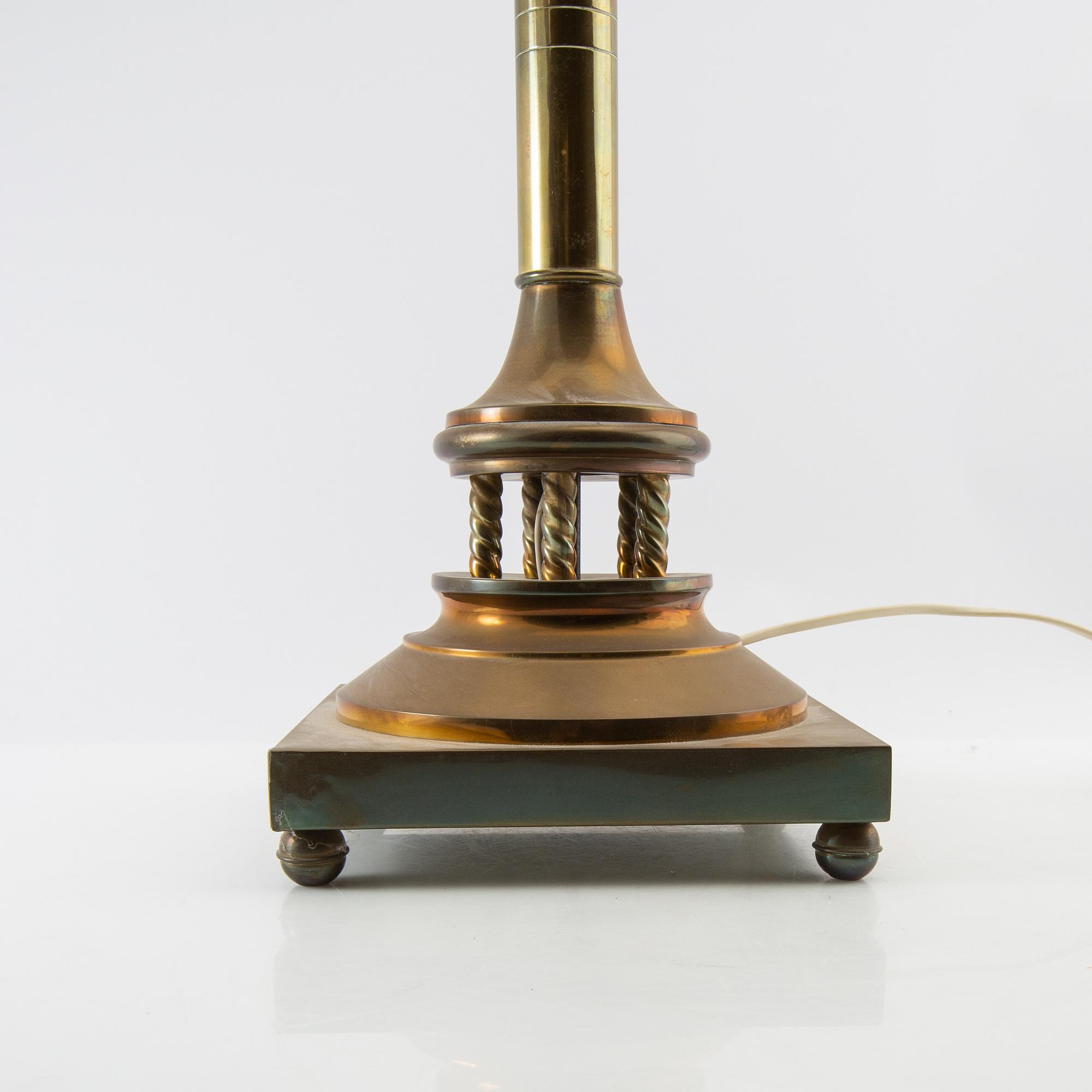 Bordslampa tidigt 1900-tal.