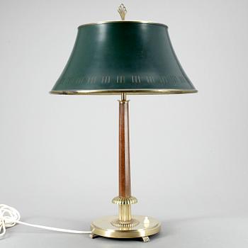 BORDSLAMPA, Böhlmarks, 1900-talets mitt.