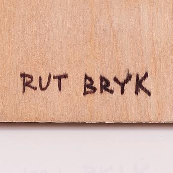 RUT BRYK, a 1980's 'Window' relief signed Rut Bryk.