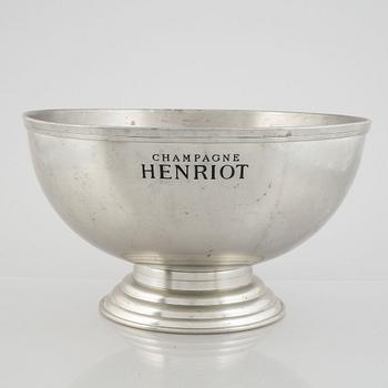 Champagnekylare, tenn, Henriot, Frankrike.