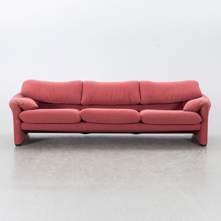VICO MAGISTRETTI, A "Maralunga" sofa, Cassina, Italy, later part of the 20th century.