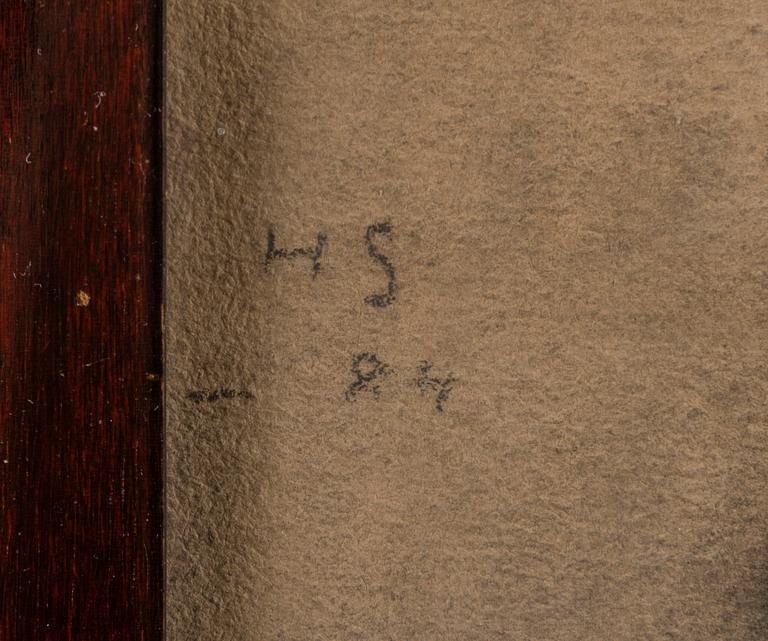 Helene Schjerfbeck, Harjoitelma lapsesta.