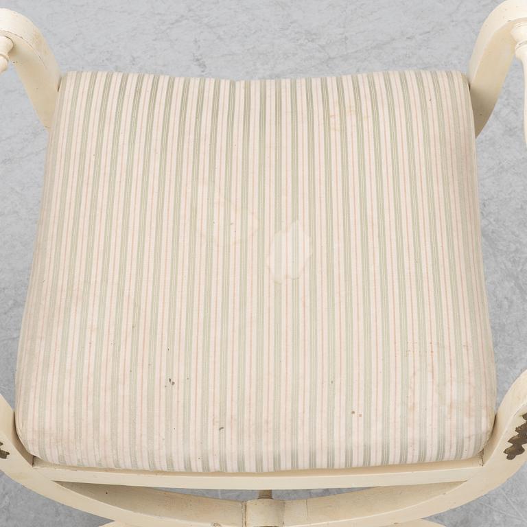 Banketter, ett par, empire, 1800-talets första hälft.