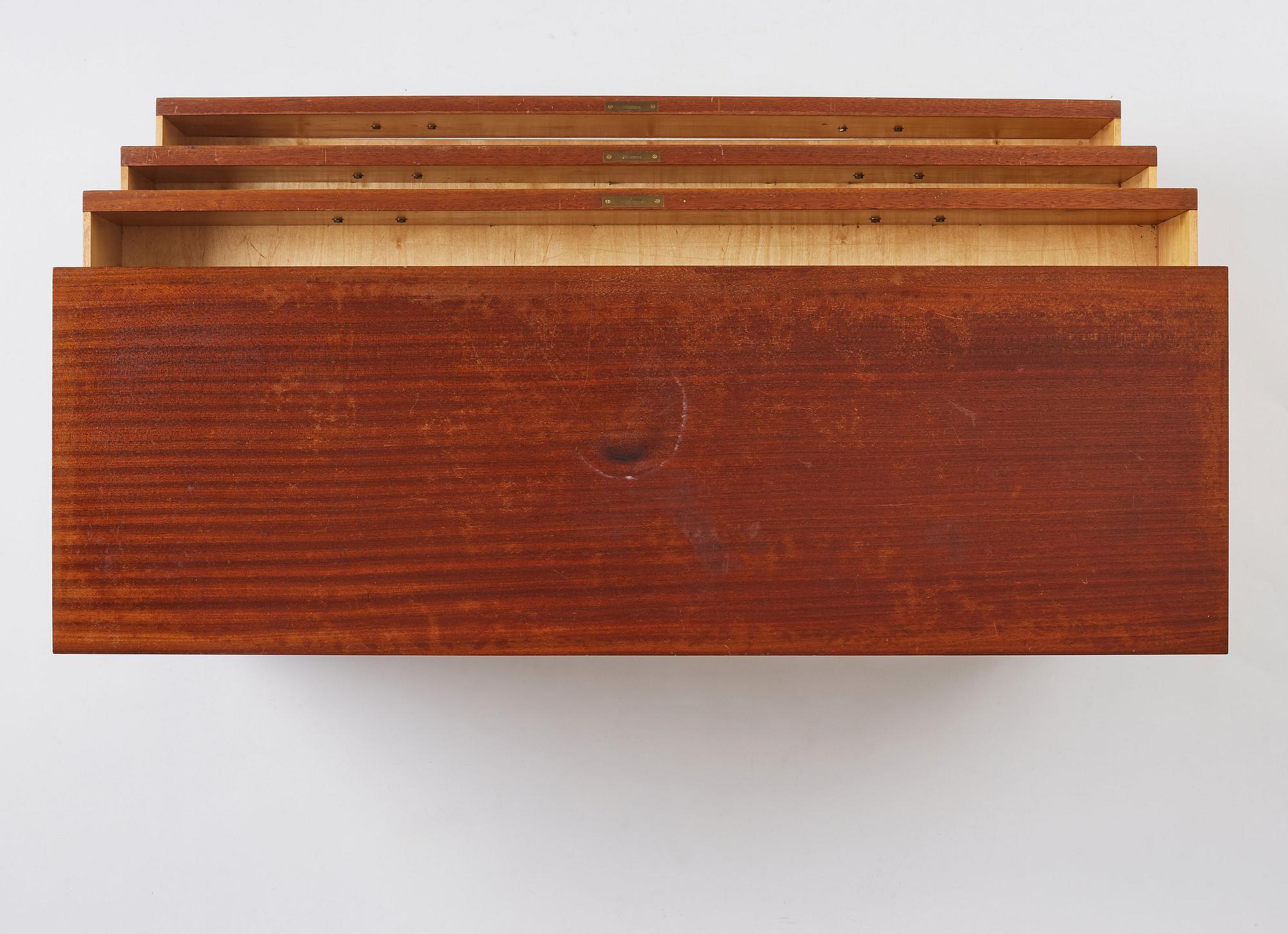 Josef Frank, a 'Flora' chest of drawers, Svenskt Tenn Sweden 1930-40s.