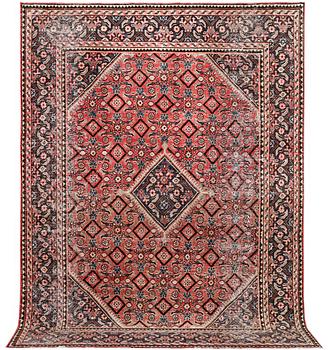 A Persian carpet, vintage design, c. 286 x 208 cm. - Bukowskis