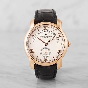 138. VACHERON CONSTANTIN, Genève, Patrimony 31 Day Retrograde, wristwatch, 37 mm,