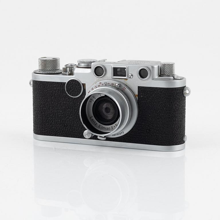 Leica IIf, "Black Dial", no. 809212, 1956.