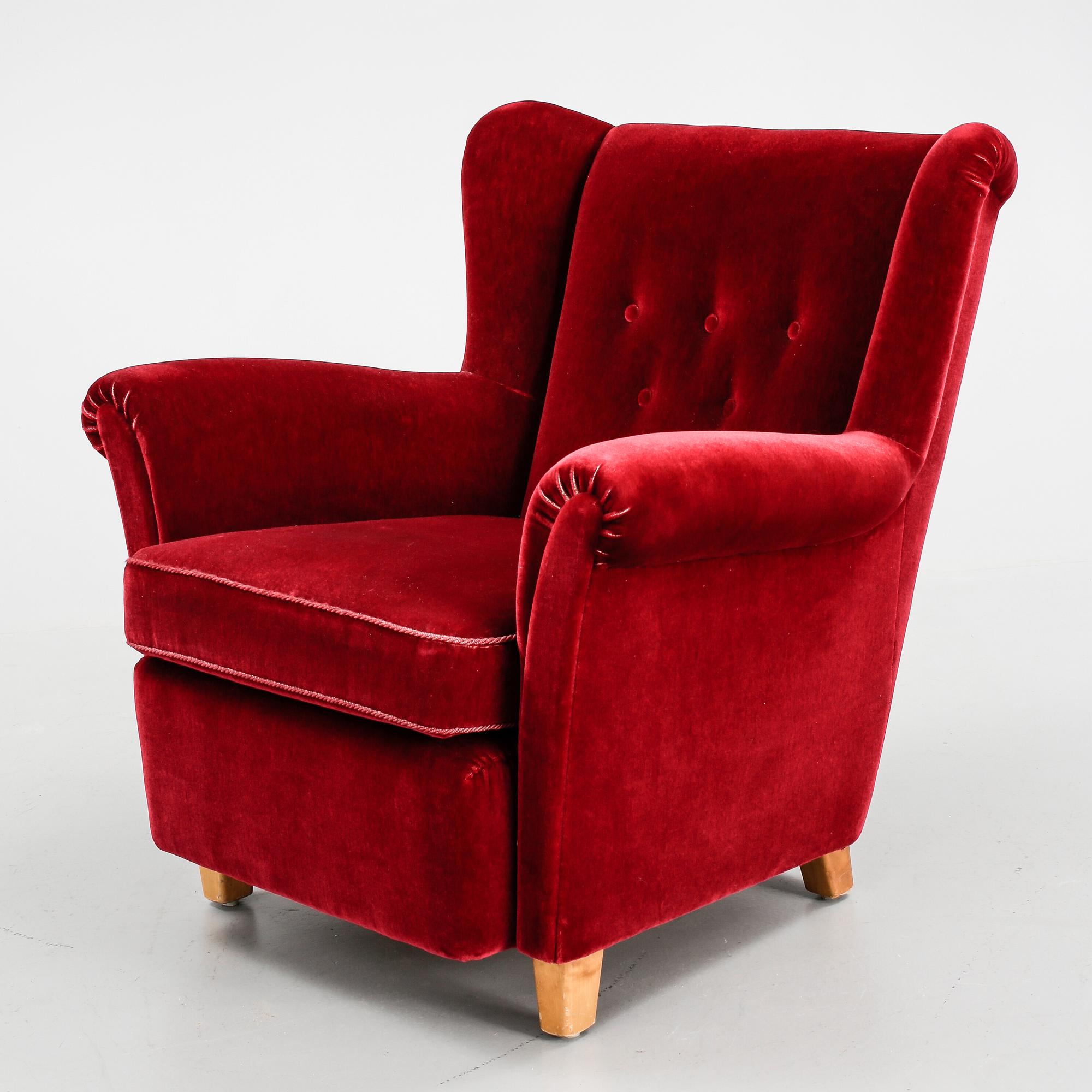 FÅTÖLJ, 1900-talets mitt.