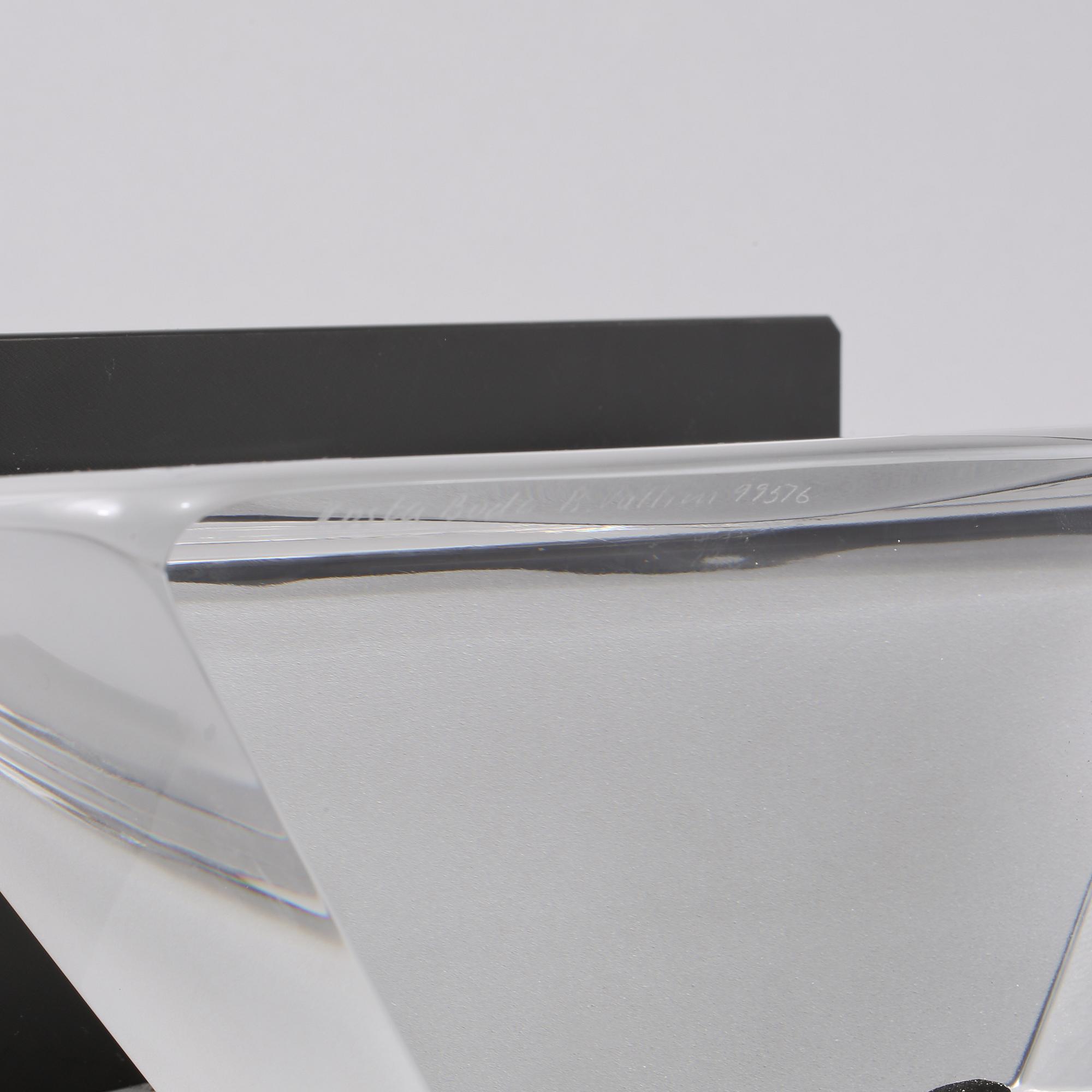 SKULPTUR, glas, Bertil Vallien, Kosta Boda.