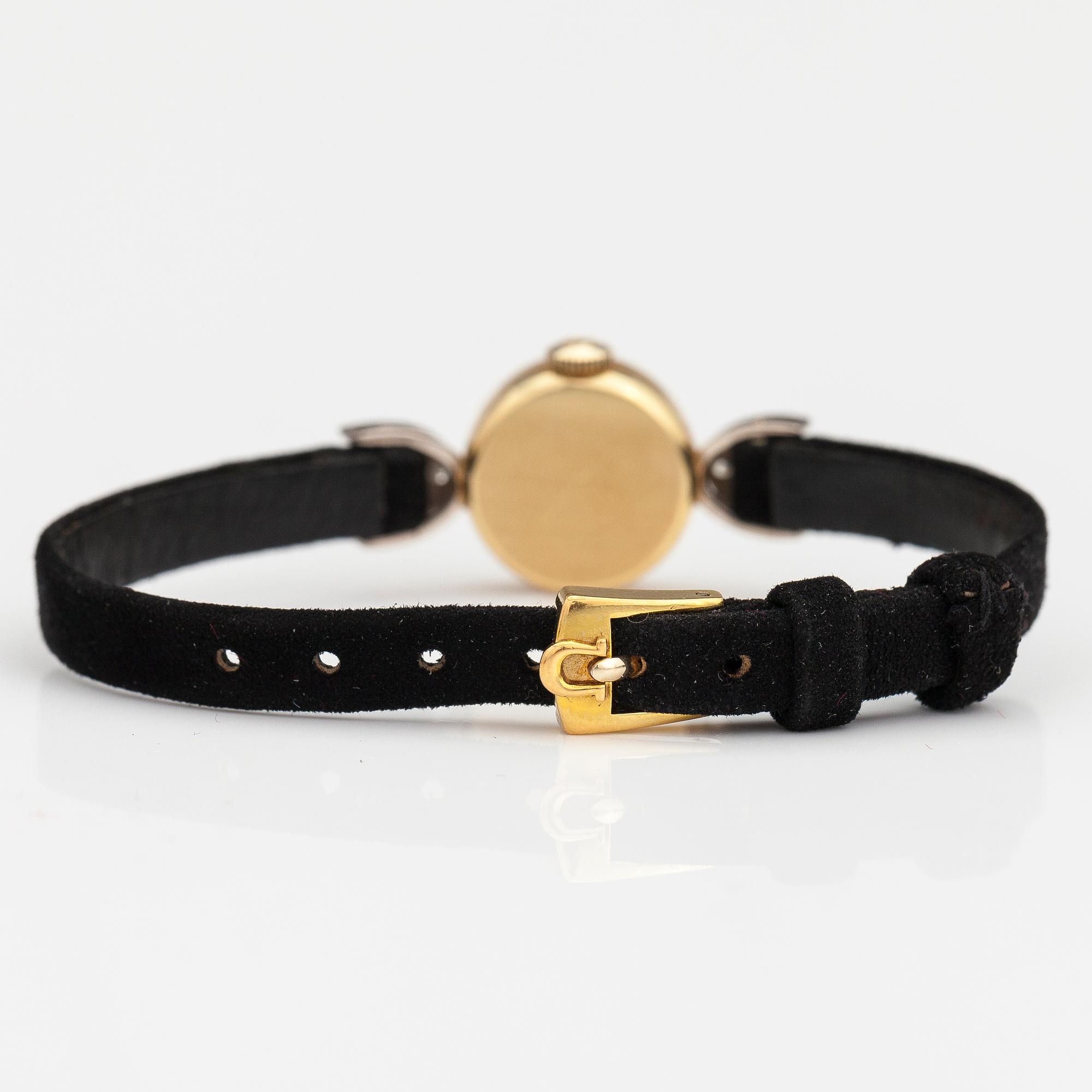 OMEGA, Saphette, armbandsur, 15,4 mm.