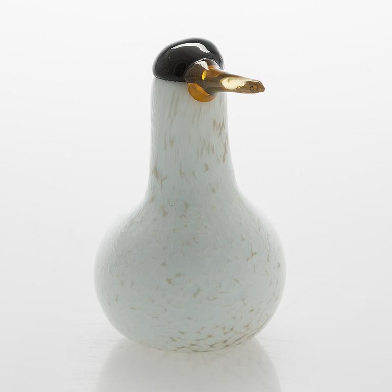 Oiva Toikka, an annual glass bird, 'Arctic tern', signed O. Toikka Nuutajärvi 2000.