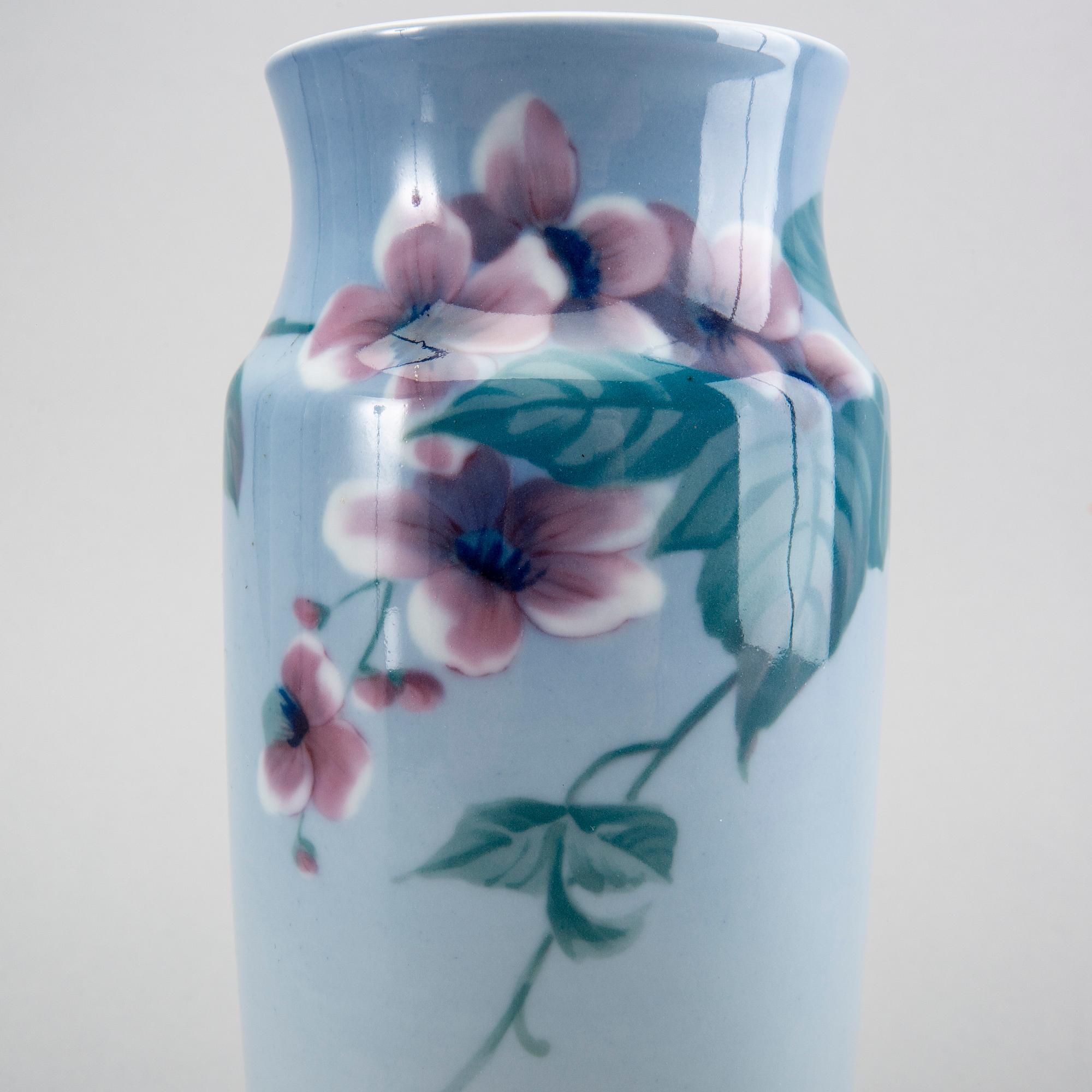 Astrid Ewerlöf, a signed porcelain Rörstrand vase.