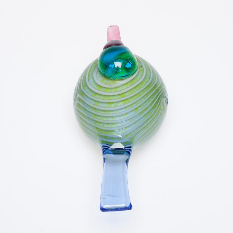 FIGURIN, glas, signerad O. Toikka, Nuutajärvi.