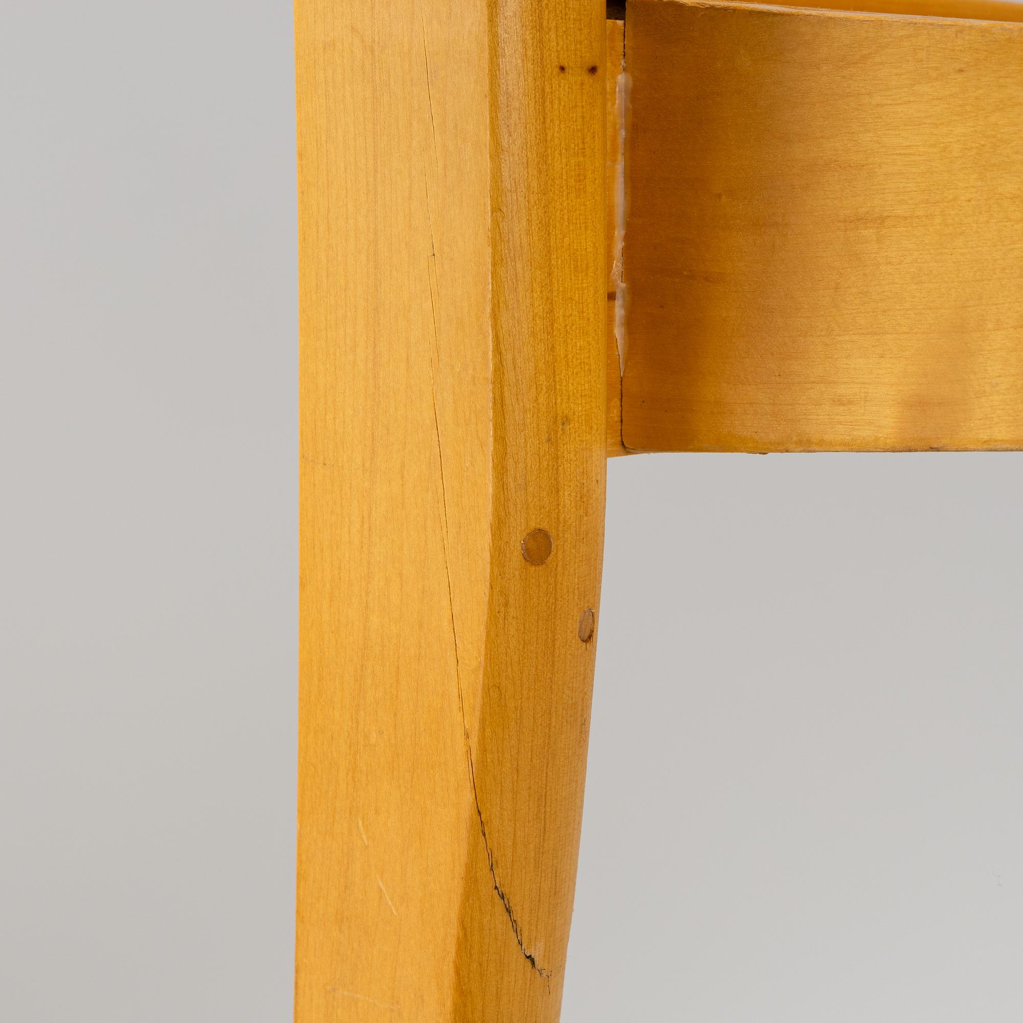 A set of six chairs, Edsbyverken, mid 20th Century.