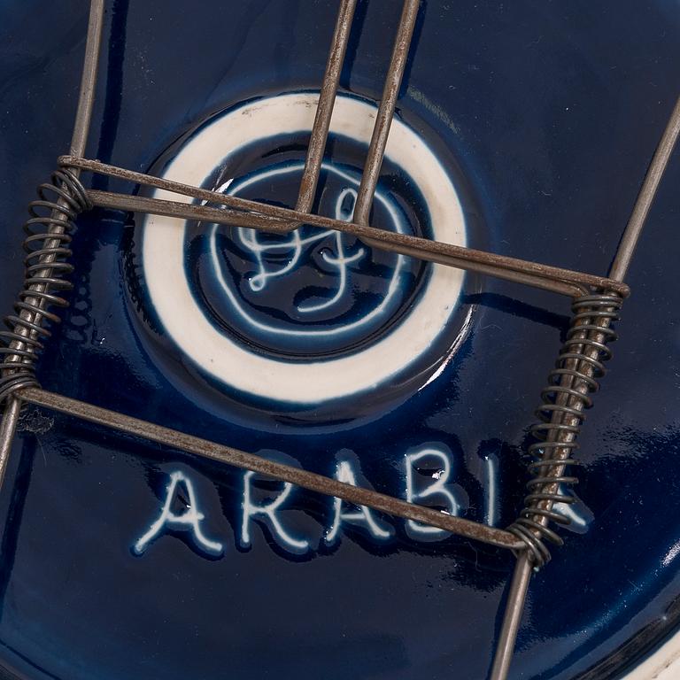DORRIT VON FIEANDT, a decorative plate, 'Sagittarius', from Horoscope series, signed DF Arabia. 1993-1997.