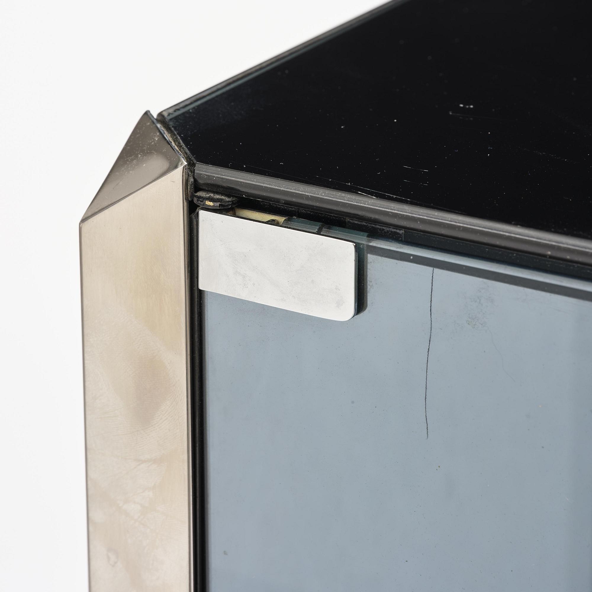 Willy Rizzo, sideboard, "Alpha", Mario Sabbot, Italien, 1970-tal.
