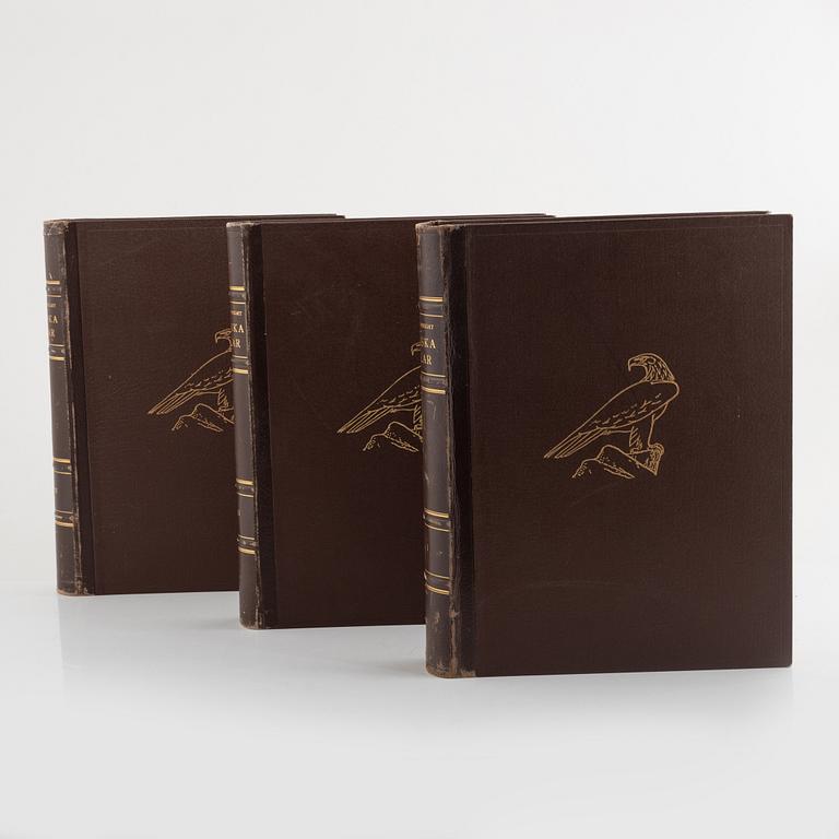 The Wright Brothers, book work, 3 vols "Swedish Birds", 2nd edition. A. Börtzells tryckeri AB, Stockholm, 1927-1929.