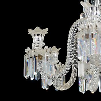 LJUSKRONA, oscariansk, omkring sekelskiftet 1900. Höjd 90 cm.