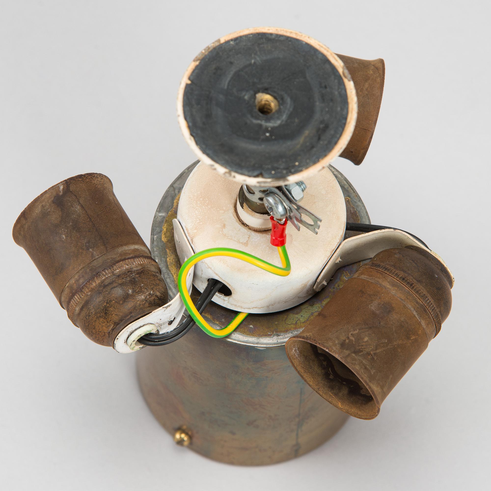 Paavo Tynell, A ceiling light for Taito. Made to order 1950.