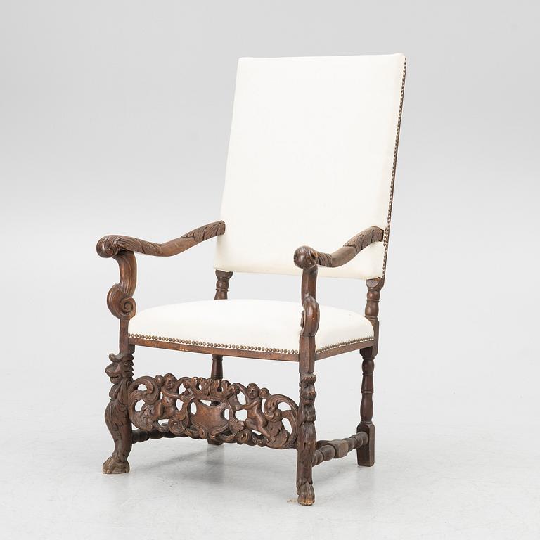Armchair, Baroque, 18th century.