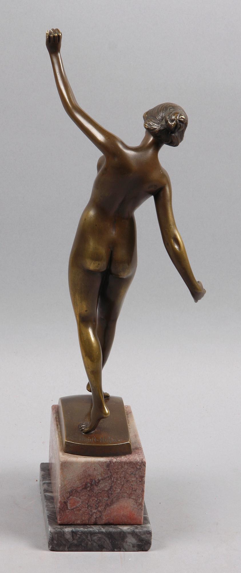 OTTO SCHMIDT-HOFER, skulptur, brons, sign.