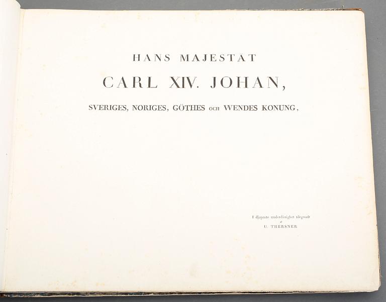 THERSNER ULRIC, -THORA, FORDNA OCH NÄRVARANDE SVERIGE, SKÅNSKA UTSIGTER, 2 vol, utan ort och år (1816-23).