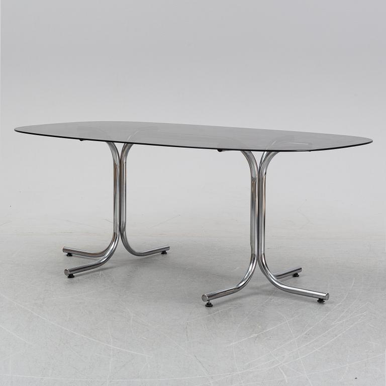 A dining table, Italy, 1980's.